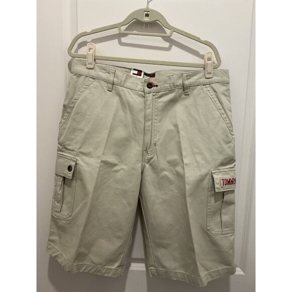 Tommy Hilfiger Vintage Surplus Short 34 Full Fit Light Tan NWT - Picture 1 of 7